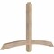 Ekena Millwork Bellingham Smooth Timber Gable Bracket, Douglas Fir, 60"W x 38"H x 3 1/2"D x 3 1/2"F, 15/12 Pitch GBW060X38X0404BEL00SDF - alternate 5